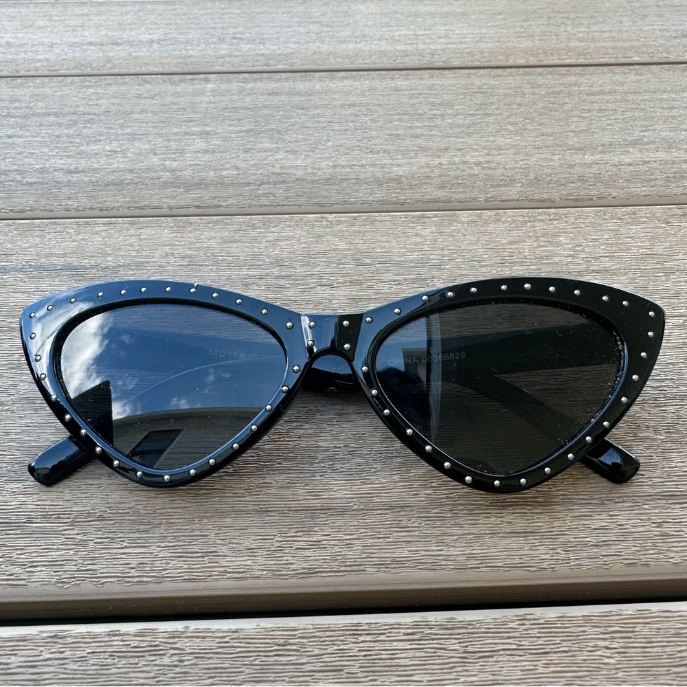 Black Cat Eye Sunglasses